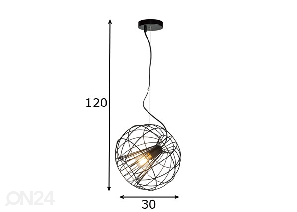 Подвесной светильник Marl размеры