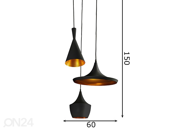 Подвесной светильник Mix размеры