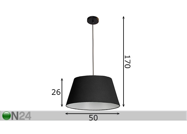 Подвесной светильник Olav Ø50 cm размеры