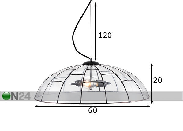 Подвесной светильник Ombrello размеры