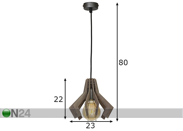 Подвесной светильник Pat размеры