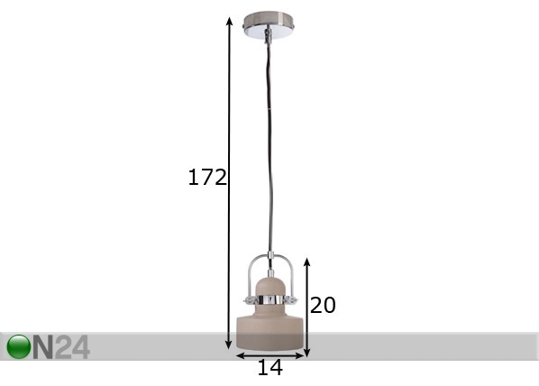 Подвесной светильник Pavonis размеры