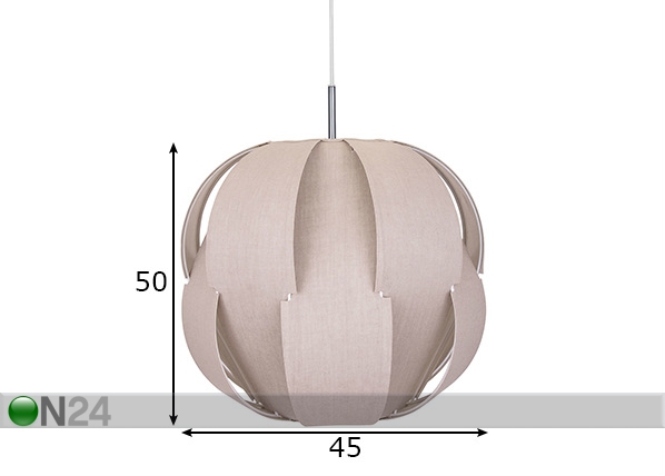 Подвесной светильник Pavot размеры