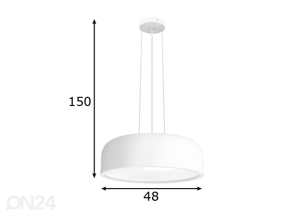 Подвесной светильник Perleto размеры