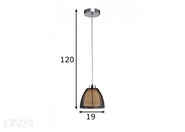Подвесной светильник Pico размеры