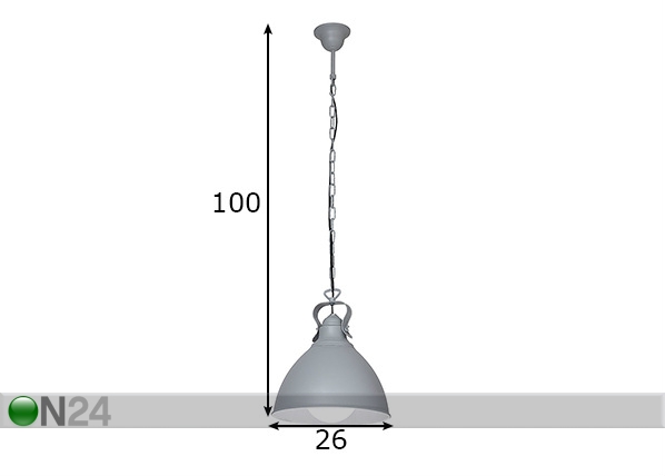 Подвесной светильник Piko размеры