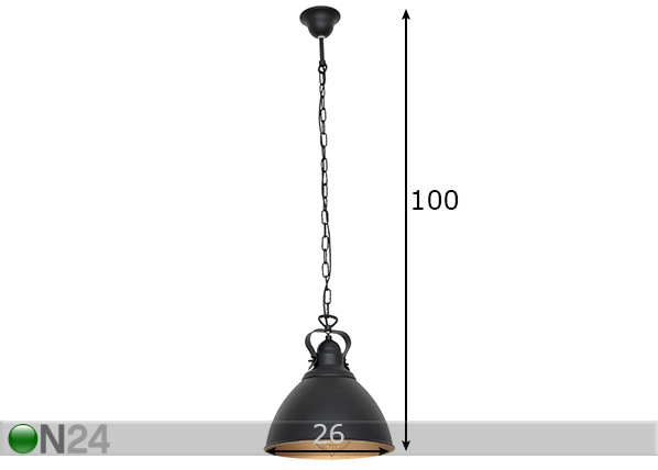 Подвесной светильник Piko III размеры