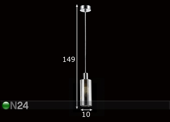 Подвесной светильник Pioli-II размеры