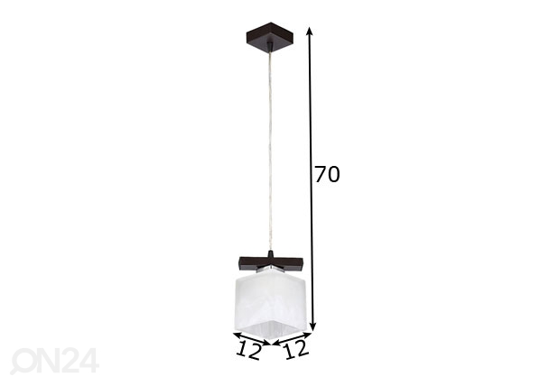 Подвесной светильник Pola размеры