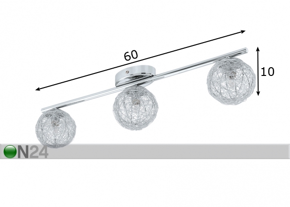 Подвесной светильник Prodo размеры