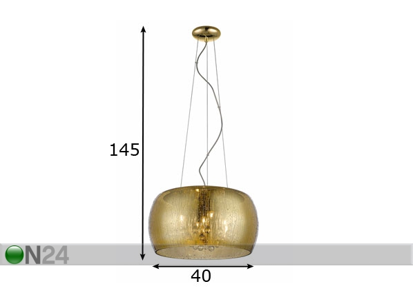 Подвесной светильник Rain Gold Ø40 cm размеры