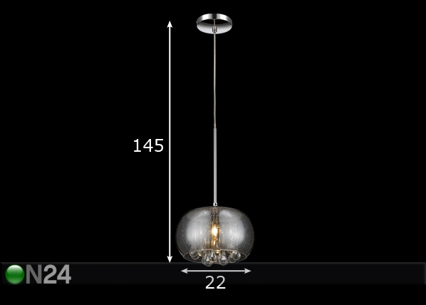 Подвесной светильник Rain Ø22 см размеры