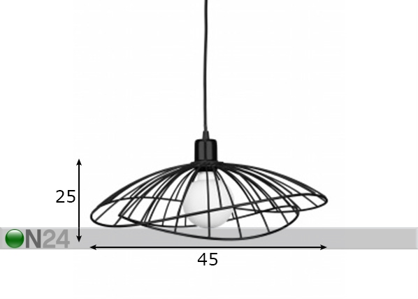 Подвесной светильник Ray размеры