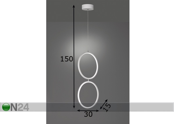 Подвесной светильник Rondo размеры