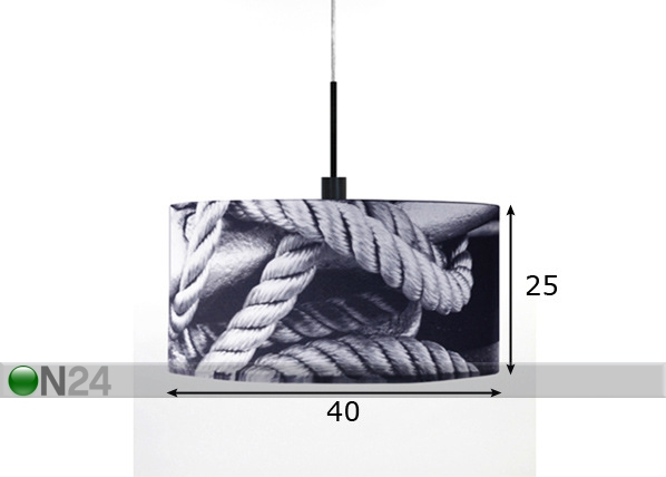 Подвесной светильник Rope размеры