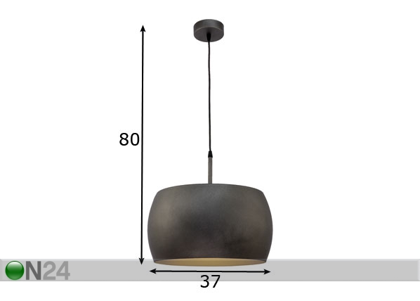 Подвесной светильник Roxi Ø37 см размеры