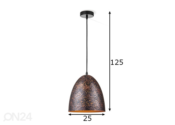 Подвесной светильник Rusty размеры