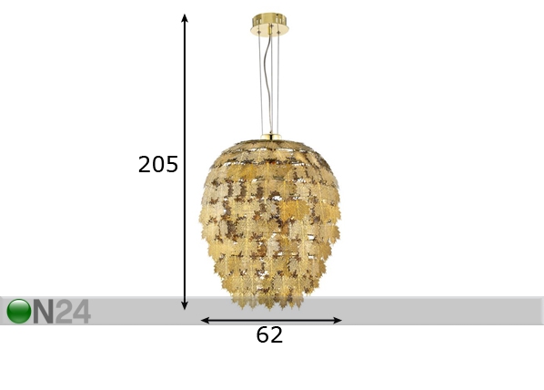 Подвесной светильник Salice размеры
