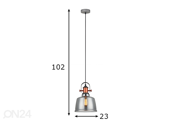 Подвесной светильник Simalto размеры