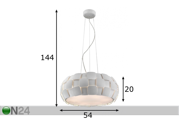 Подвесной светильник Sole Ø54 cm размеры