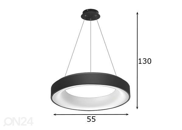 Подвесной светильник Sovana Ø55 cm размеры