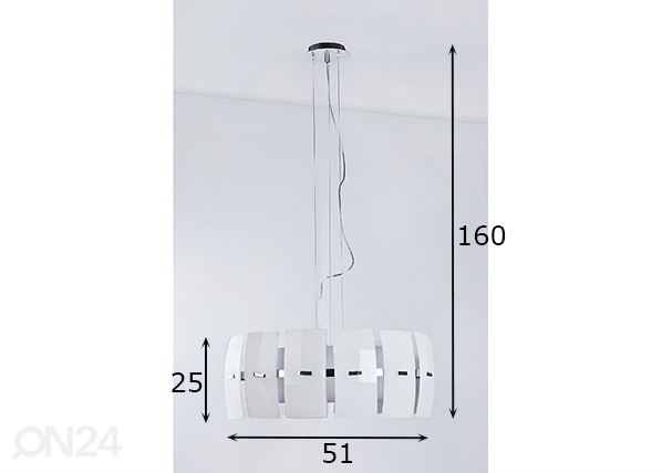 Подвесной светильник Taurus Ø51 cm размеры