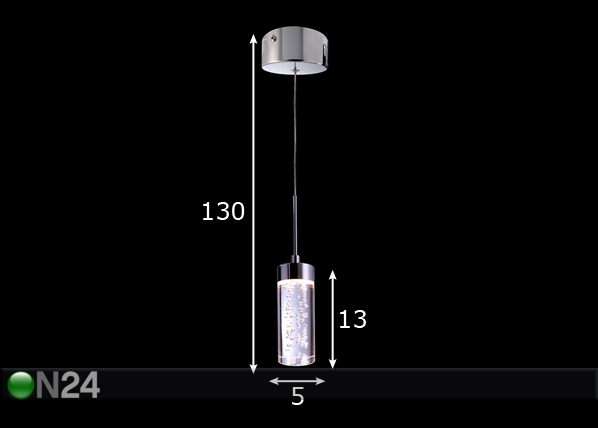 Подвесной светильник Taylor LED размеры