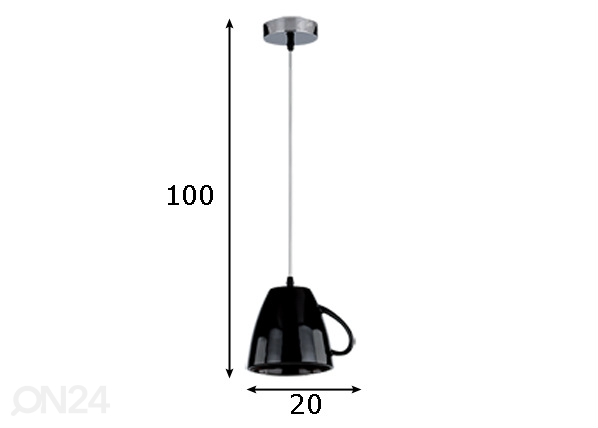 Подвесной светильник Teatime размеры