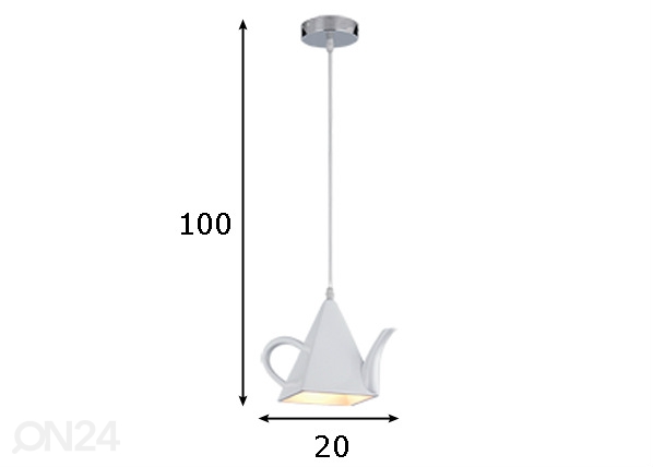 Подвесной светильник Teatime размеры