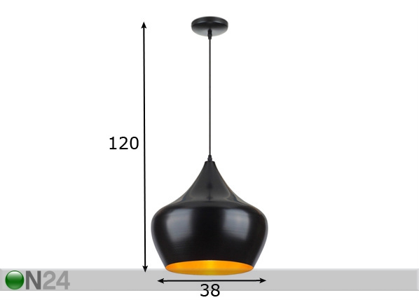 Подвесной светильник Tipi размеры