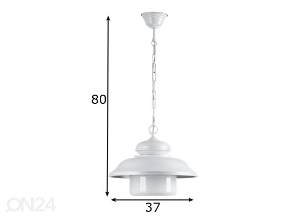 Подвесной светильник Tora BM Ø 37 см размеры