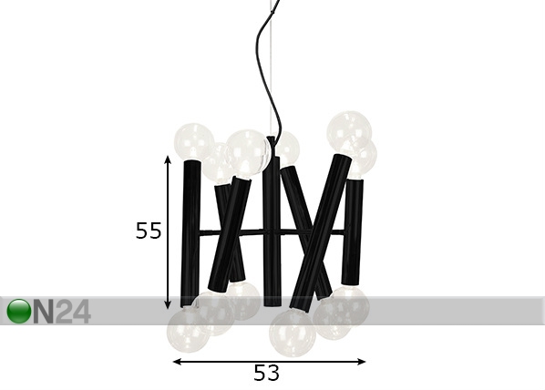Подвесной светильник Torch размеры
