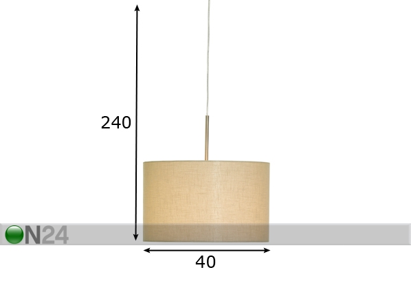 Подвесной светильник Trix-L Ø40 cm размеры