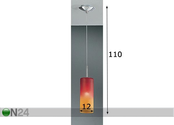 Подвесной светильник Troy 1 размеры