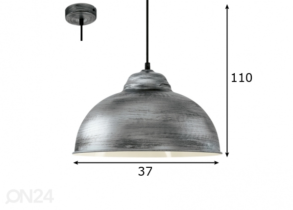 Подвесной светильник Truro 2 размеры