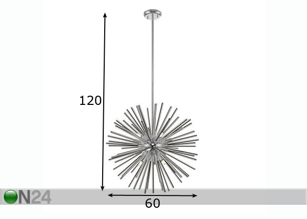 Подвесной светильник Urchin 09F размеры