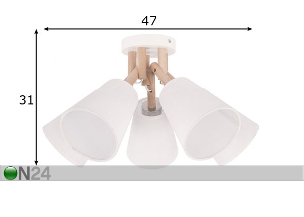 Подвесной светильник Vaio размеры