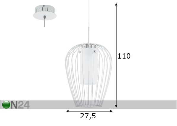 Подвесной светильник Vencino LED размеры
