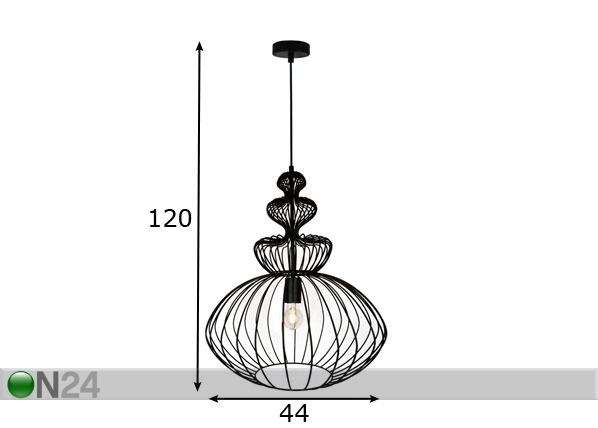 Подвесной светильник Verto 44 размеры