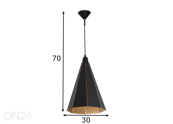 Подвесной светильник Zambia размеры