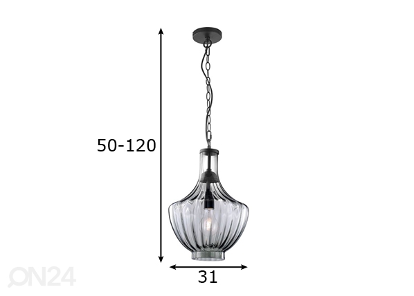 Подвесной светильник Zucca размеры