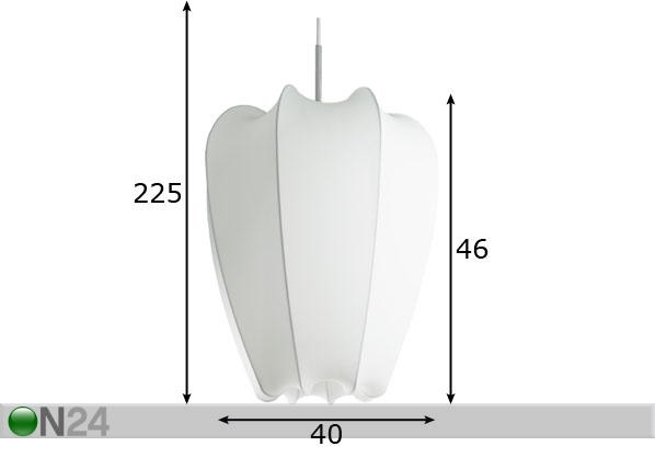 Подвесной светильник Ø40 cm размеры