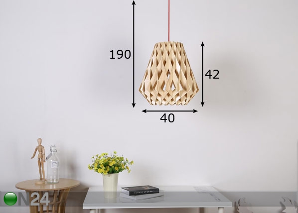 Подвесной светильник Ø40 cm размеры