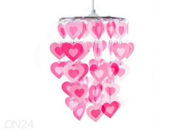 Подвесной светильник для детской комнаты Сердца