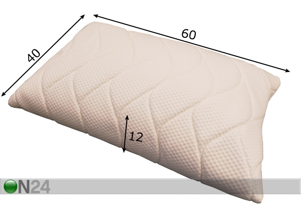 Подушка Bubble 60x40 cm размеры