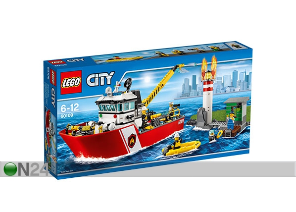 Пожарный катер LEGO City