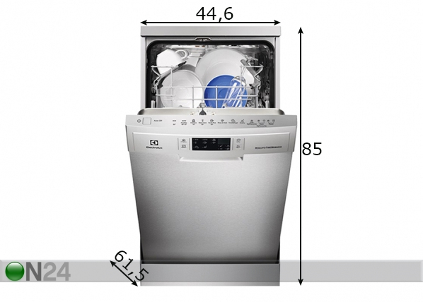 Посудомоечная машина Electrolux размеры