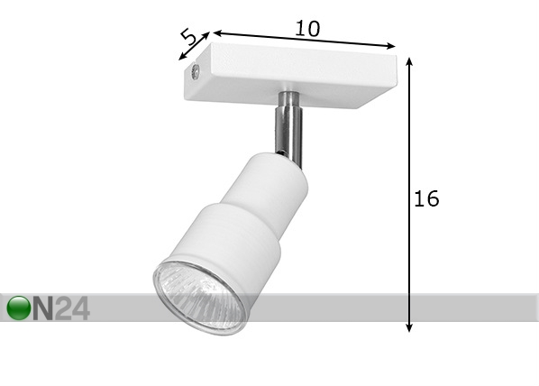 Потолочный светильник Aspo размеры