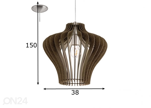 Потолочный светильник Cossano 2 размеры