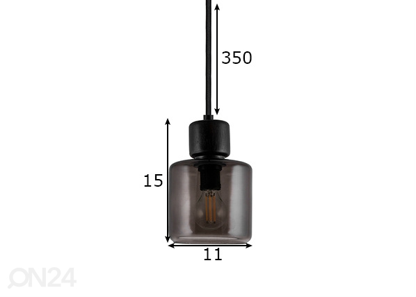 Потолочный светильник Dot 11 размеры